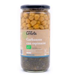 Garbanzos con Espinacas Bio 720g