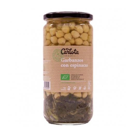 Garbanzos con Espinacas Bio 720g