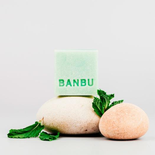 Gel de Ducha Sólido Freedom con Aroma a Menta Banbu 100g