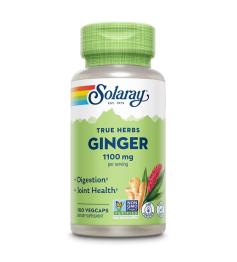 Ginger Jengibre Raíz 550 mg Solaray 100 VegCaps