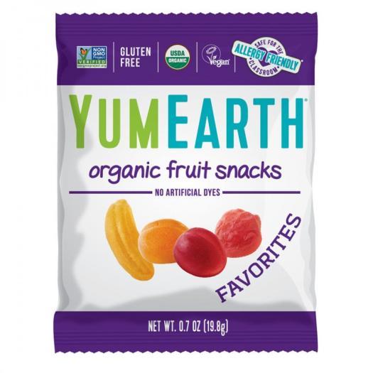 Gominolas Veganas de Frutas Bio YumEarth 10ud x 19.8g