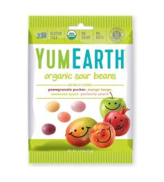 Gominolas Veganas Grajeas Ácidas Bio YumEarth 50g