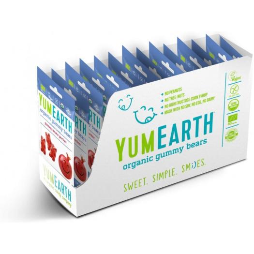 Gominolas Veganas Ositos Granada Bio YumEarth 50g