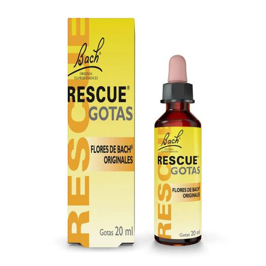 Gotas Rescue Remedy Flores de Bach Originales 20ml