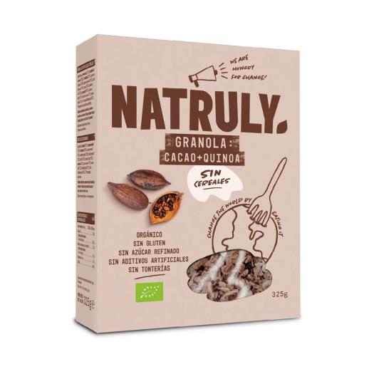 Granola de Cacao y Quinoa Natruly Bio 325g