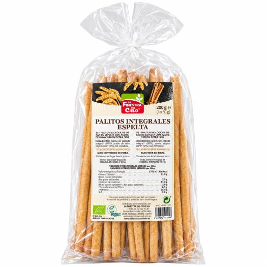 Grissines de Espelta Integral La Finestra Bio 200g