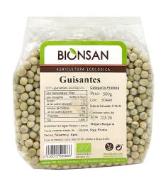 Guisantes Bionsan Bio 500g