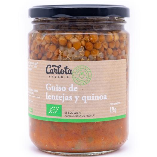 Guiso de Lentejas y Quinoa Bio 425g