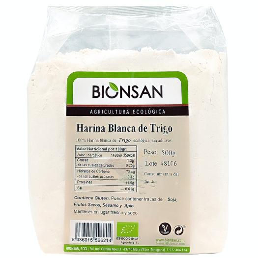 Harina Blanca de Trigo Bionsan Bio 500g