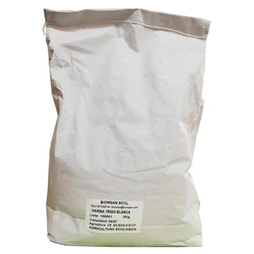 Harina Blanca de Trigo Granel Bionsan Bio 3kg