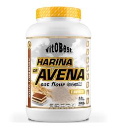 Harina de Avena Sabor Tiramisú Vitobest 2Kg