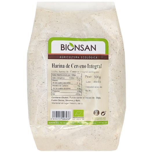 Harina de Centeno Integral Bionsan Bio 500g