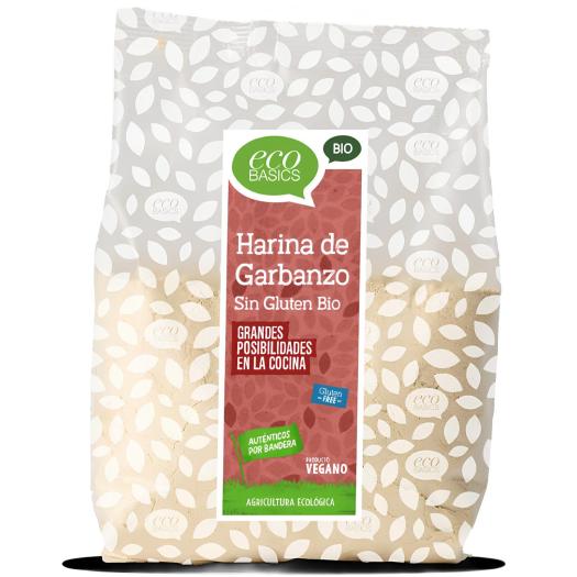 Harina de Garbanzos Sin Gluten EcoBasics Bio 500g