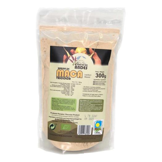 Harina de Maca Tricolor El Oro de los Andes Bio 300g