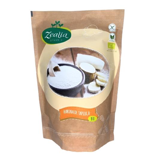 Harina de Tapioca Sin Gluten Zealia Bio 500g