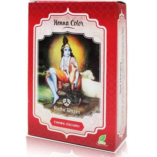Henna Caoba Oscuro en Polvo Rhade Shyam 100g
