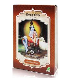 Henna Castaño Claro en Polvo Rhade Shyam 100g