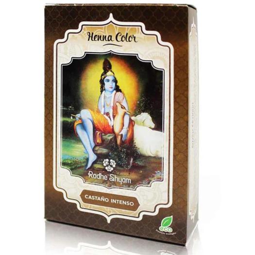 Henna Castaño Intenso en Polvo Rhade Shyam 100g