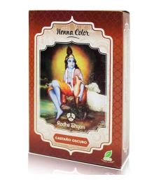 Henna Castaño Oscuro en Polvo Rhade Shyam 100g