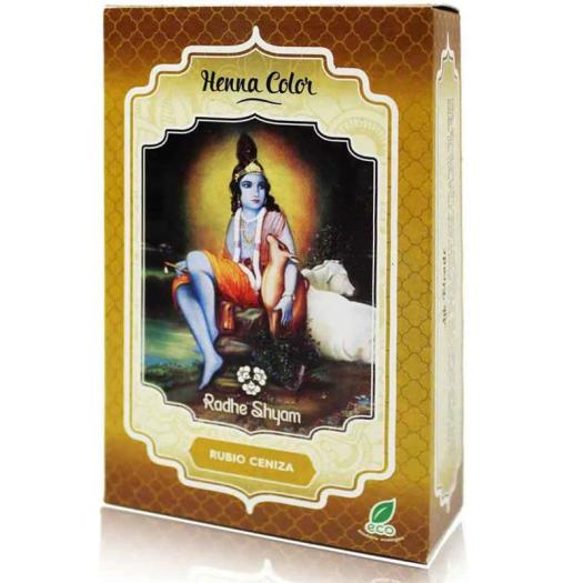 Henna Rubio Ceniza en Polvo Rhade Shyam 100g