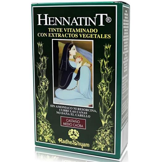 Hennatint Tinte Vitaminado Castaño Medio Rhade Shyam 100g