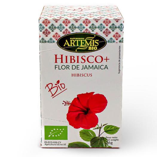 Hibisco Plus Flor de Jamaica Artemis Bio 20 filtros