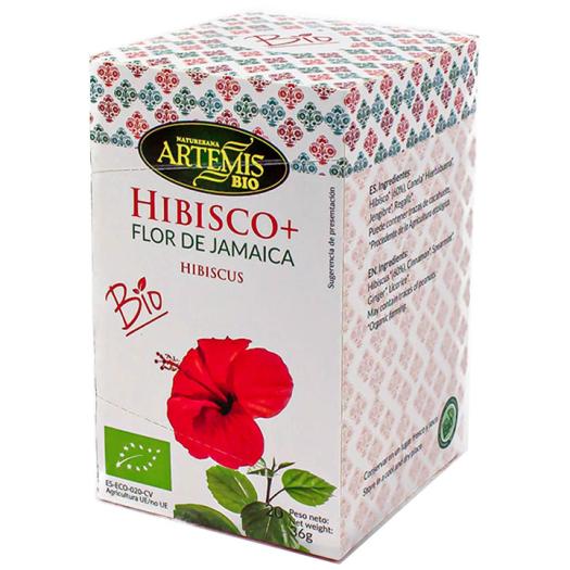 Hibisco Plus Flor de Jamaica Artemis Bio 20 filtros