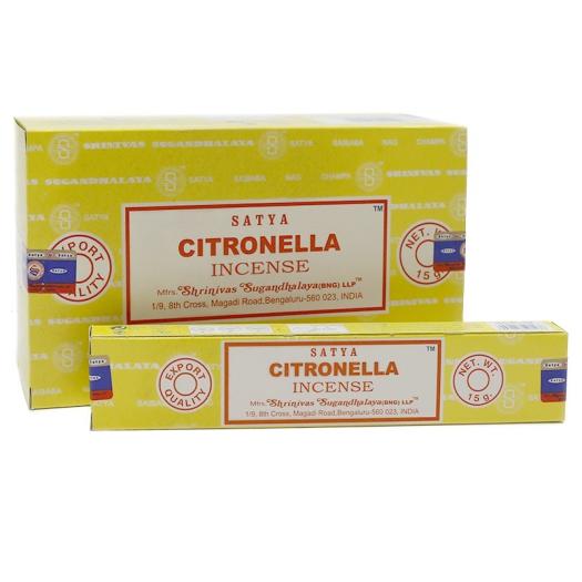 Incienso Citronela Satya 15g