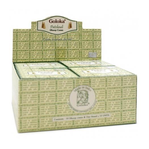 Incienso Conos Goloka Pachuli 15g