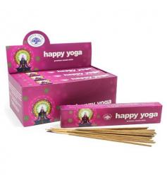 Incienso Green Tree Happy Yoga 15g