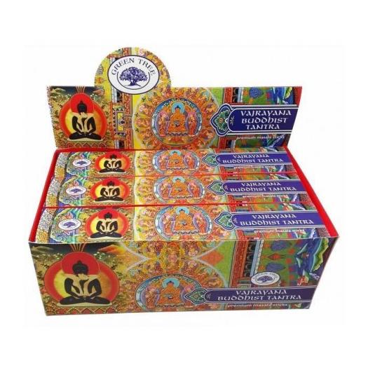 Incienso Green Tree Tantra Budista 15g
