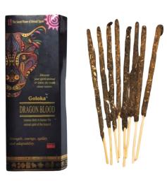 Incienso Leopardo Sangre de Dragón Goloka 8 Varillas x 13 cm