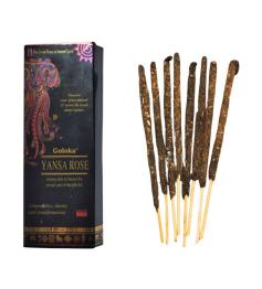 Incienso Medusa Yansa Roja Goloka 8 Varillas x 13 cm
