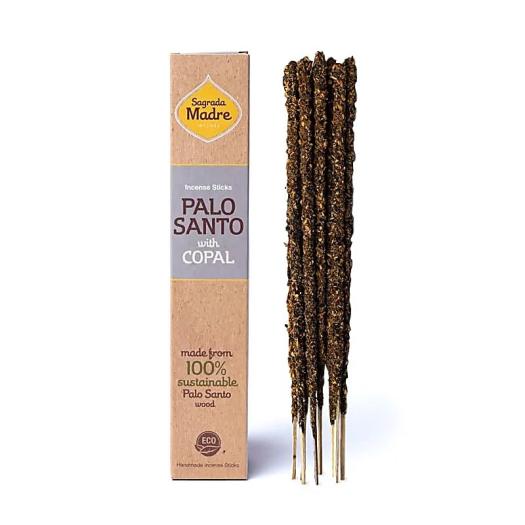 Incienso Natural Palo Santo y Copal Sagrada Madre 30g