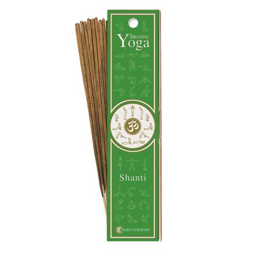 Incienso Natural Yoga Shanti Fiore dOriente 16g