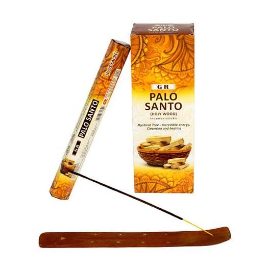Incienso Palo Santo en Caja Hexagonal 20g Varillas