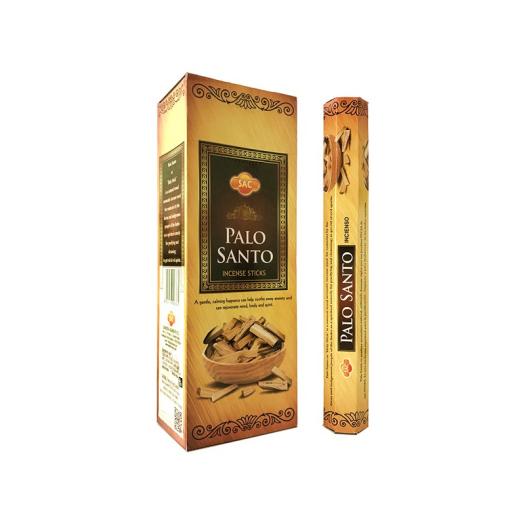 Incienso Palo Santo Hexagonal Sac 6 x 20 Varillas