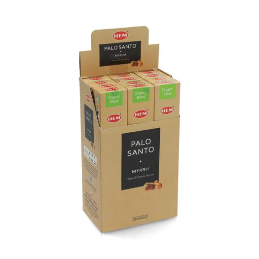 Incienso Palo Santo Mirra Hem 12x15g