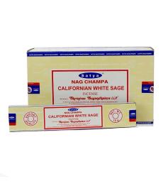 Incienso Satya Californian White Sage Salvia Blanca  15g