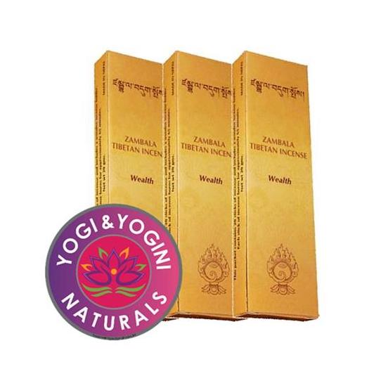 Incienso Tibetano Zambala Wealth 20g