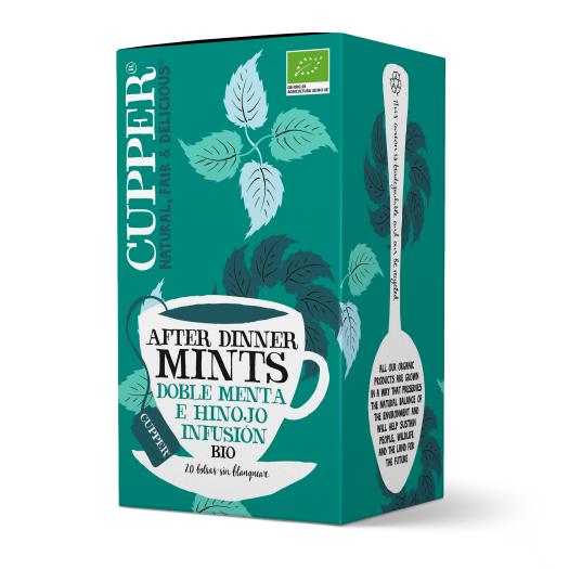 Infusión After Dinner Mints Cupper Bio 20 bolsitas