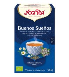 Infusión Buenos Sueños Yogi Tea Bio 17 Bolsitas 30,6g