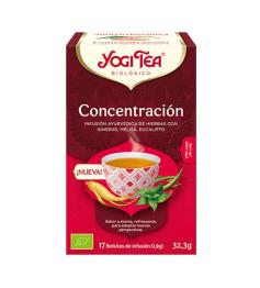 Infusión Concentración Yogi Tea Bio 17 Bolsitas 32,3gg