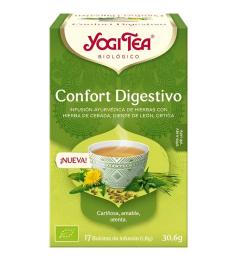 Infusión Confort Digestivo Yogi Tea Bio 17 Bolsitas 30.6g
