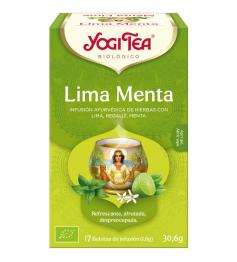 Infusión de Menta y Lima Yogi Tea Bio 17 Bolsitas 30,6g