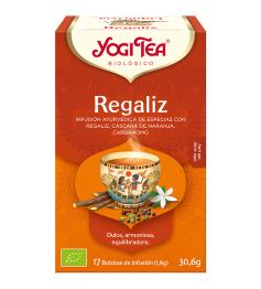 Infusión de Regaliz Yogi Tea Bio 17 Bolsitas 30,6g