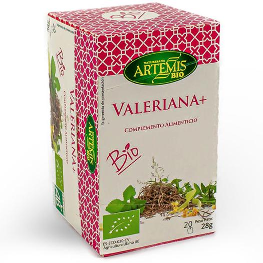 Infusión de Valeriana Plus Artemis Bio 20 Filtros
