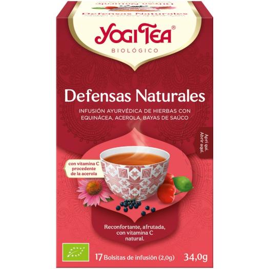 Infusión Defensas Naturales Yogi Tea Bio 17 Bolsitas 34g