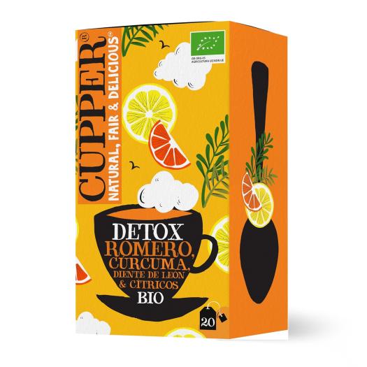 Infusión DETOX Cupper Bio 20 bolsitas