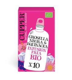 Infusión Fría con Grosella Negra y Equinácea Cupper Bio 10 bolsitas